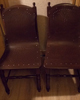 Реставрация двух антикварных стульев